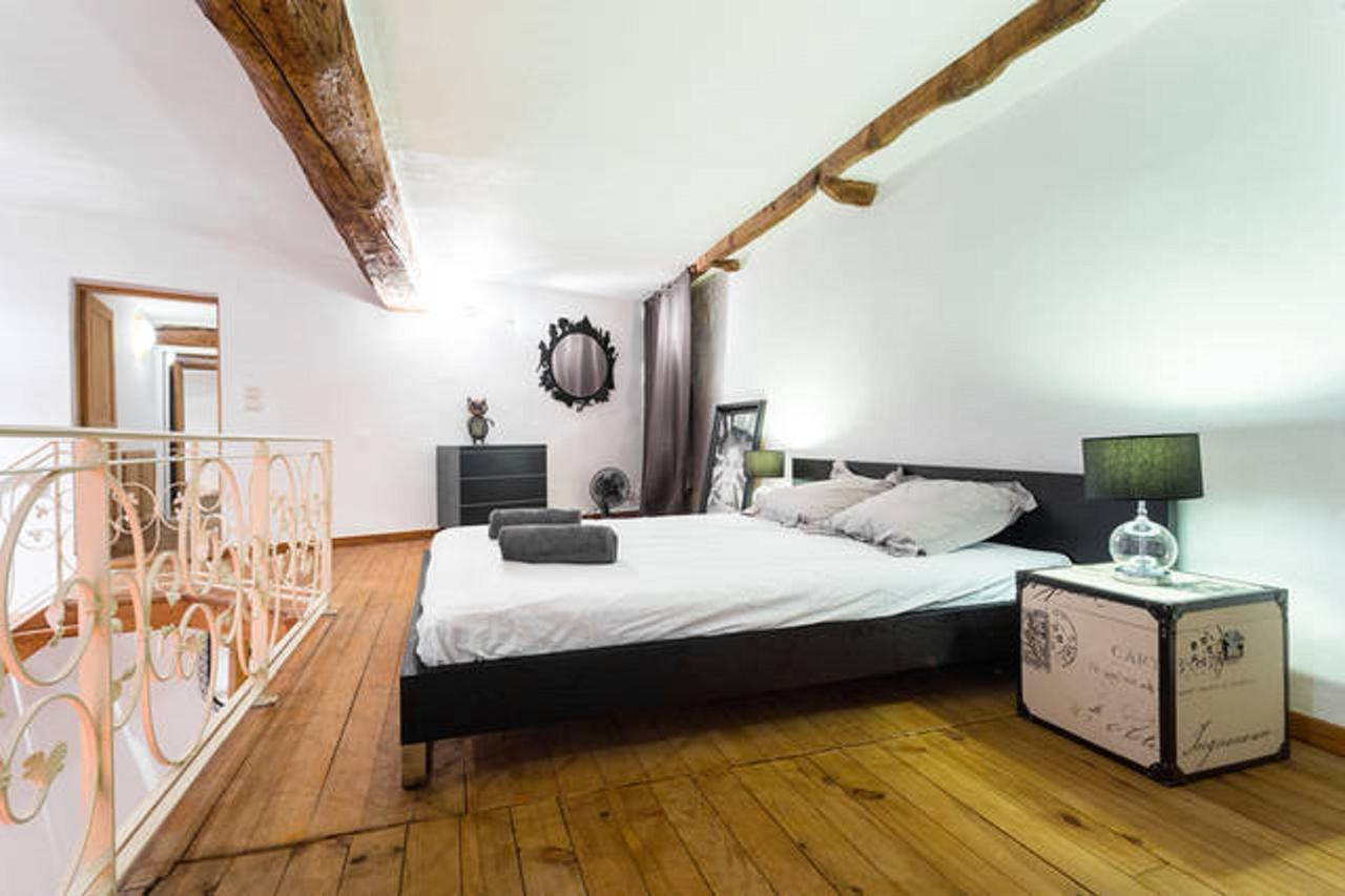 Le Prefecture - Luxueux F3 En Duplex, Ascenseur, Coeur Vieux-Nice Appartamento Esterno foto