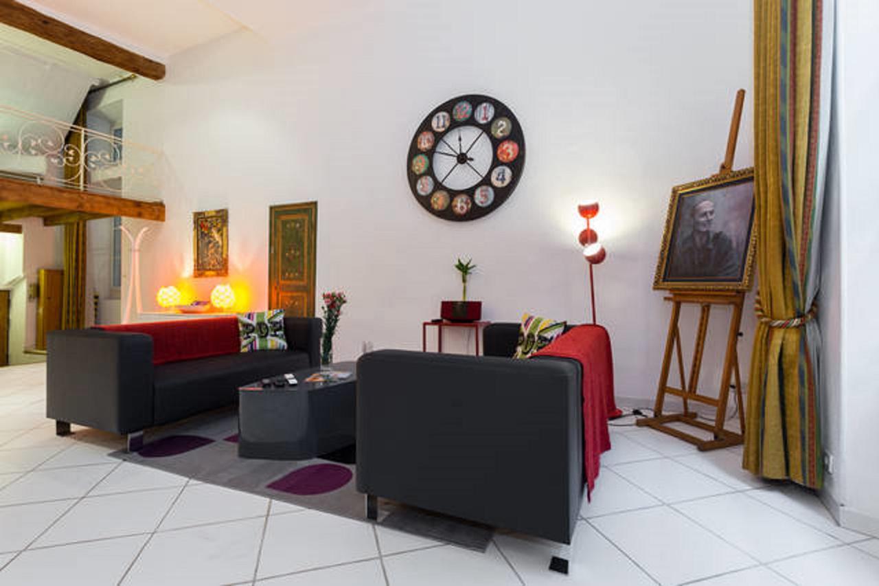 Le Prefecture - Luxueux F3 En Duplex, Ascenseur, Coeur Vieux-Nice Appartamento Esterno foto
