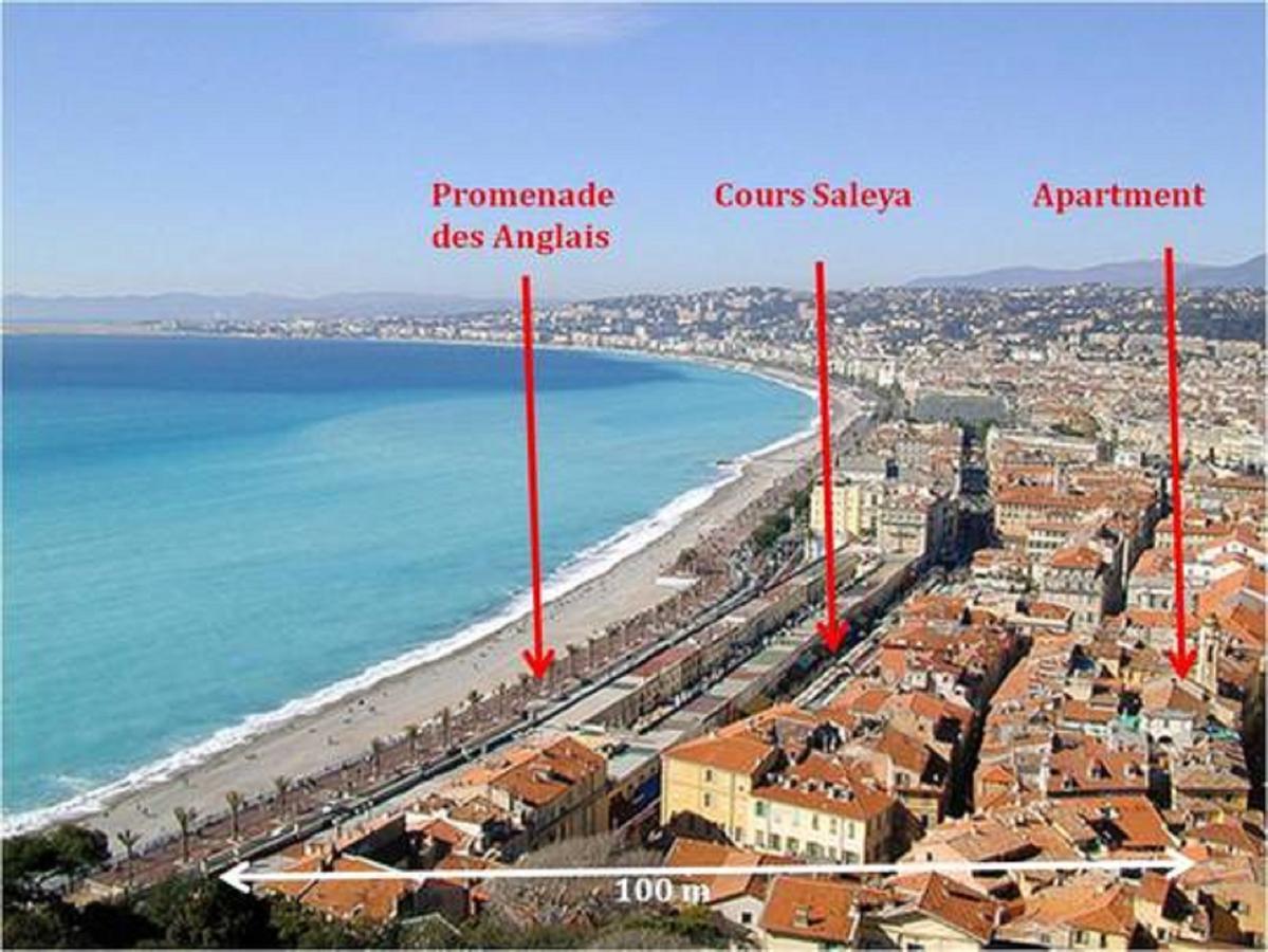 Le Prefecture - Luxueux F3 En Duplex, Ascenseur, Coeur Vieux-Nice Appartamento Esterno foto