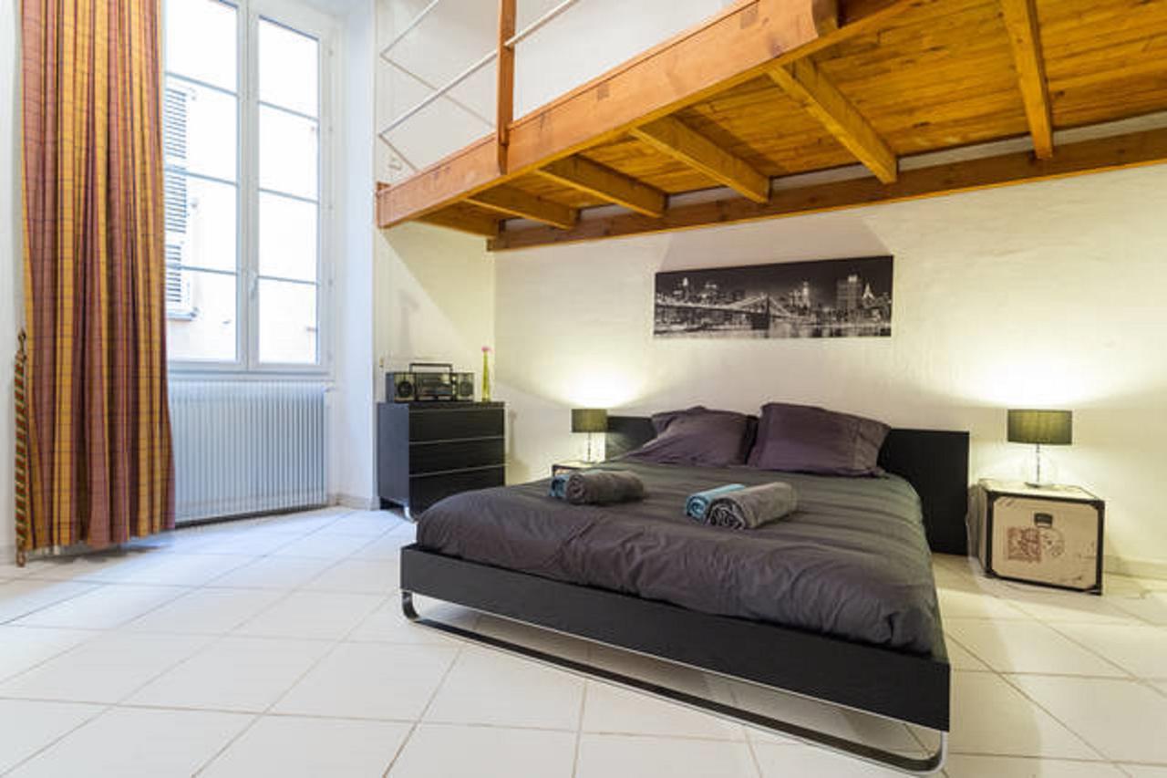 Le Prefecture - Luxueux F3 En Duplex, Ascenseur, Coeur Vieux-Nice Appartamento Esterno foto