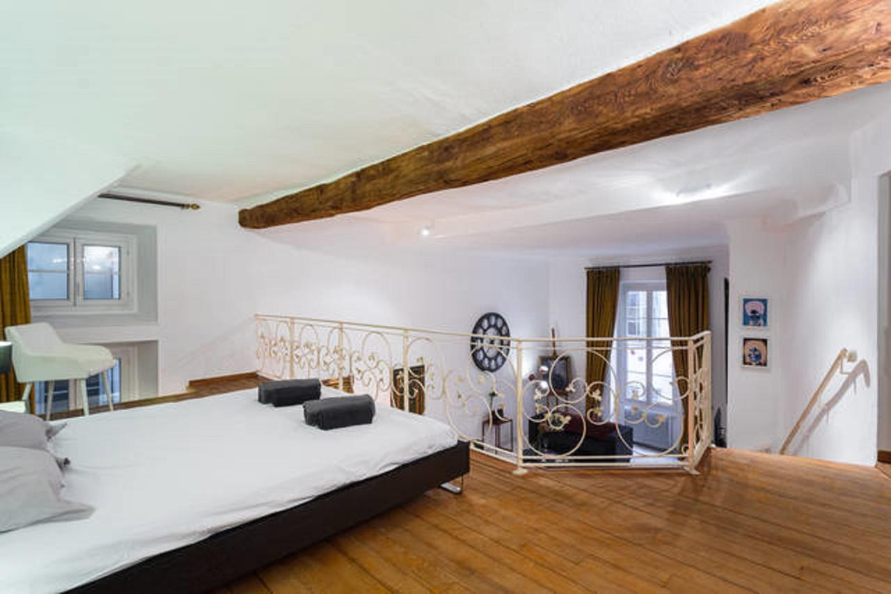 Le Prefecture - Luxueux F3 En Duplex, Ascenseur, Coeur Vieux-Nice Appartamento Esterno foto