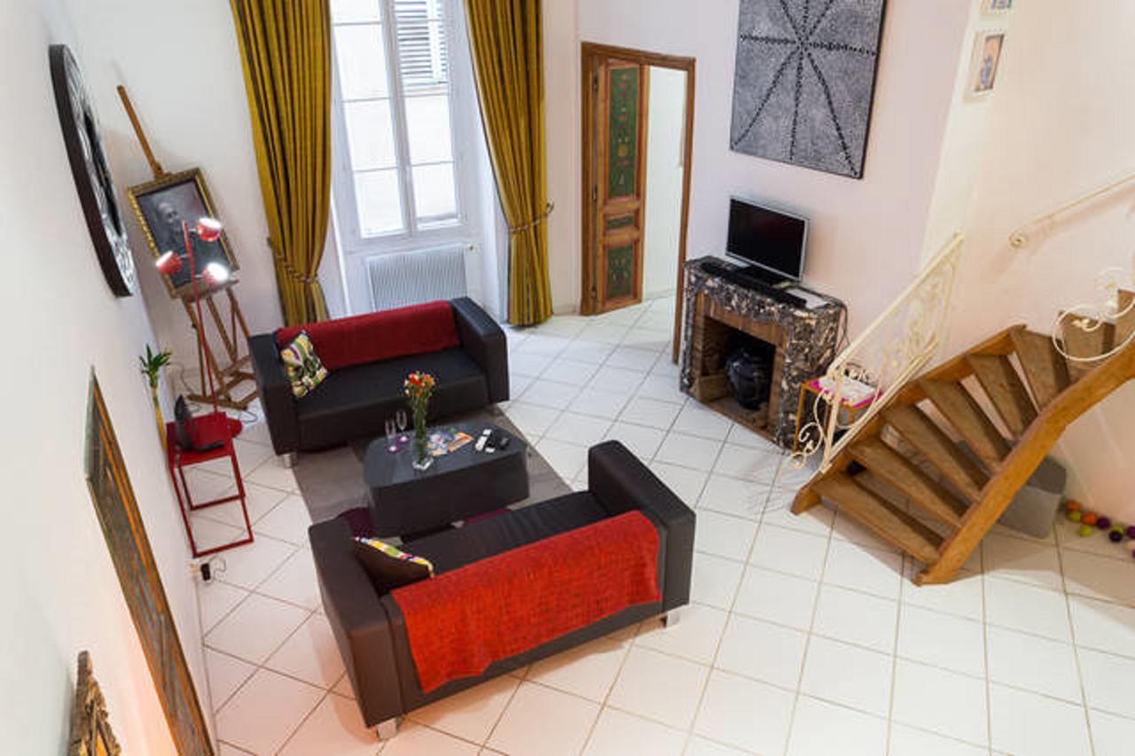 Le Prefecture - Luxueux F3 En Duplex, Ascenseur, Coeur Vieux-Nice Appartamento Esterno foto